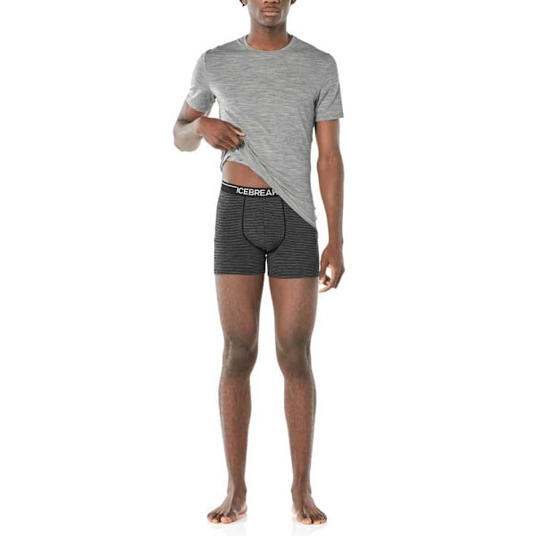 Icebreaker Merino Boxer Anatomica Harmaa XL Mies