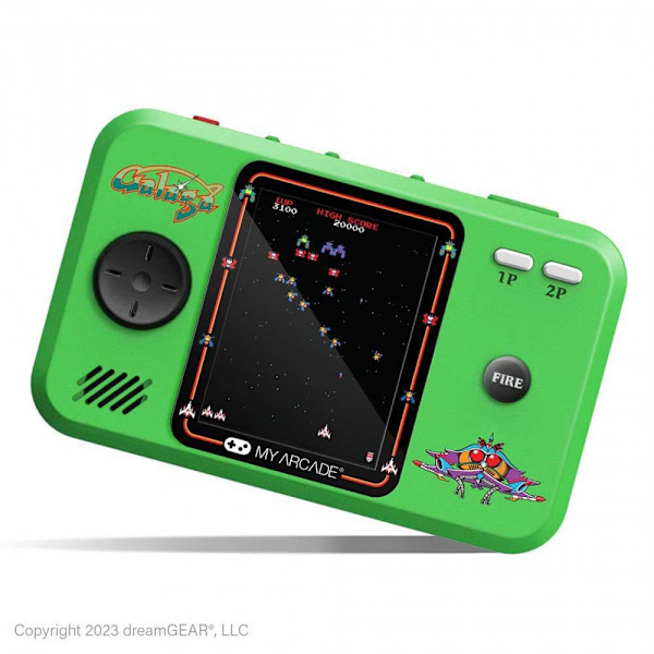 My Arcade Bærbar Retro Konsol Pocket Player Galaga
