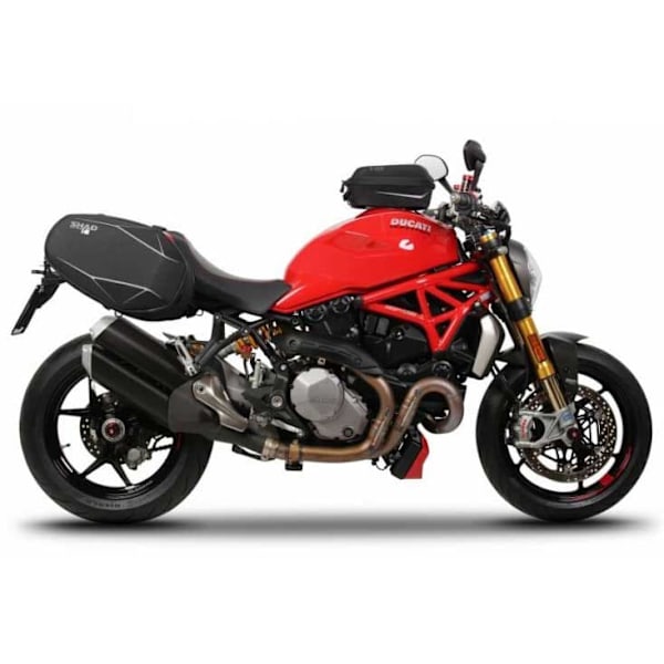 Shad Asennuslevy Pin System Bmw F650gs/f700gs/f800gs/f800gs Adventure Musta