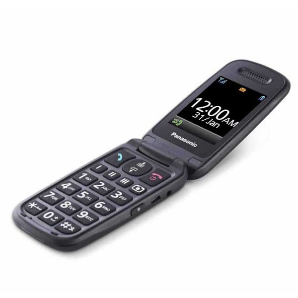 Panasonic Mobiltelefon Kx-tu446exb 2.4´´ Silver
