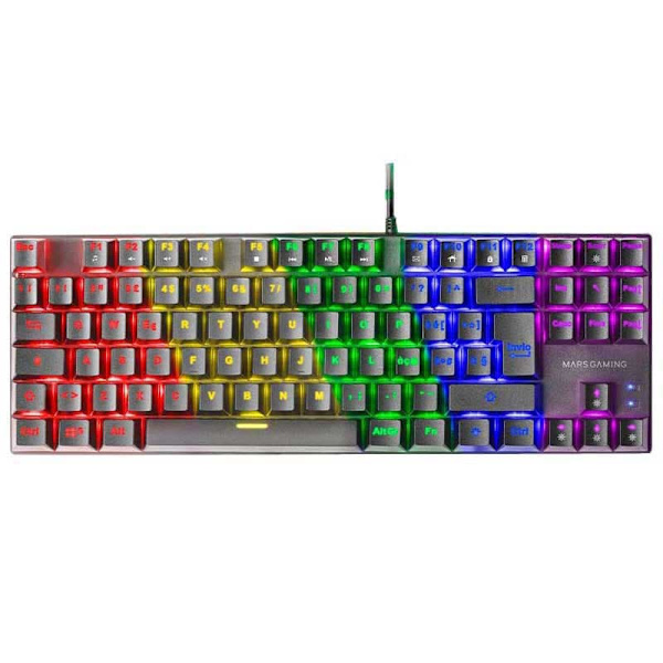 Mars Gaming Mk80 Switch Red Mekanisk Tastatur Til Spil Sort
