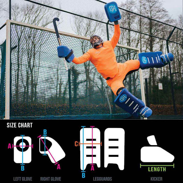 Tk Hockey Benskinner 1 Compact Blå M