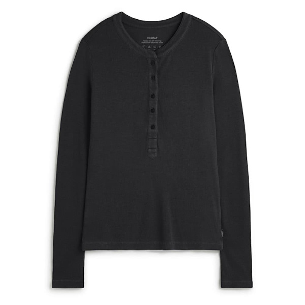 Ecoalf Lille T-shirt Med Lange ærmer Sort XS Kvinde