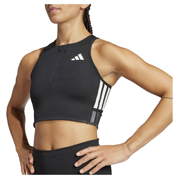 Adidas Adizero Running Gel Pocket Crop Sport-top  S Kvinna