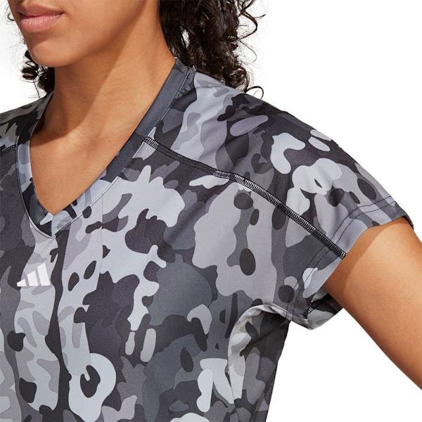 Adidas Lyhythihainen T-paita Tr-es Aop Harmaa S Nainen