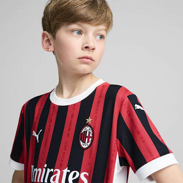 Puma Ac Milan Home Lyhythihainen T-paita  5-6 Years
