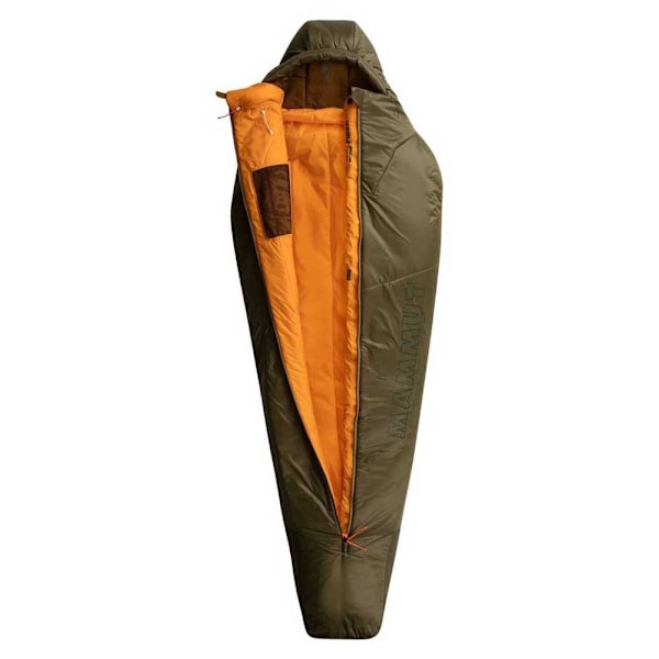 Mammut Sovsäck Perform Fiber -7ºc Grönt Extra Long / Central Zipper