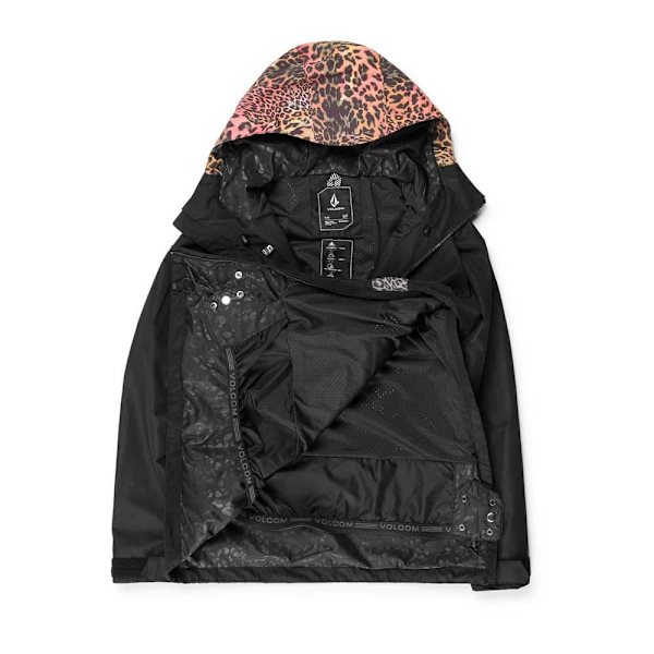 Volcom Ashfield Jacka Svart M Kvinna