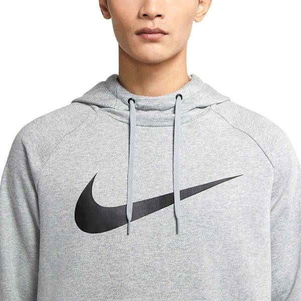 Nike Hættetrøje Dri-fit Swoosh Grå XL / Regular Mand