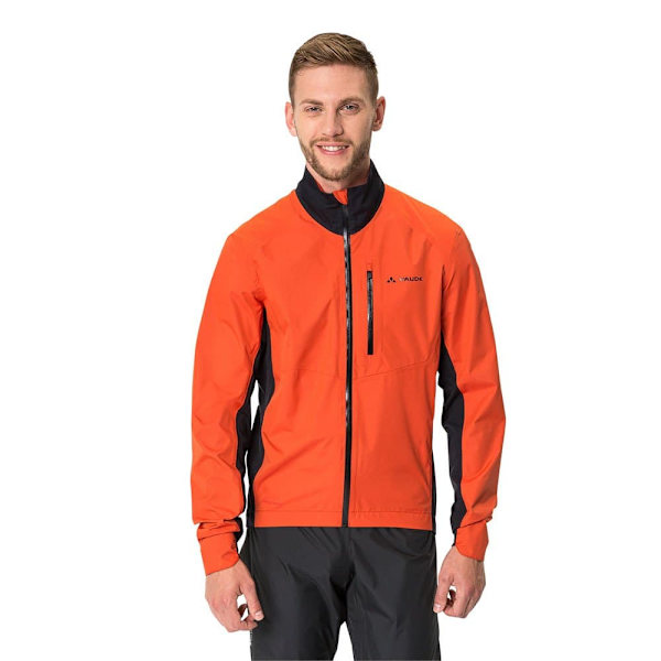 Vaude Bike Regnjakke Kuro Orange XL Mand