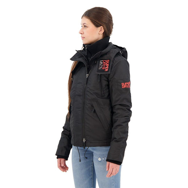 Superdry W5011652a Takki Musta M Nainen
