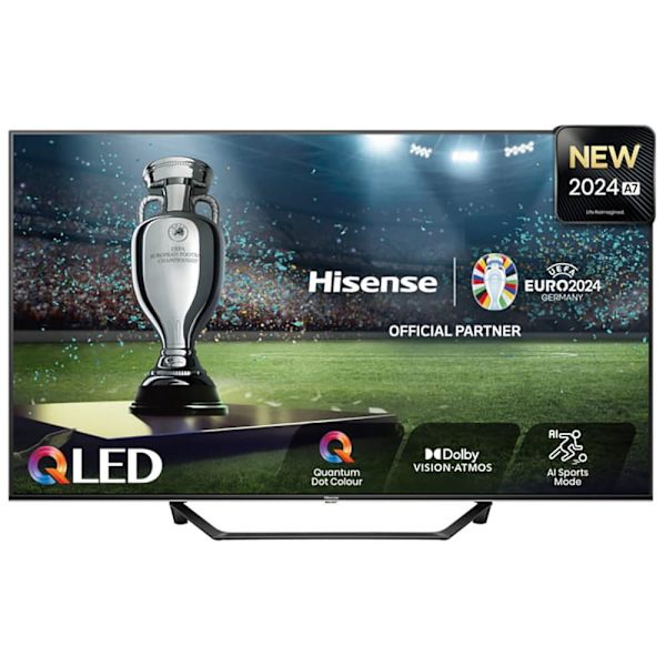 Hisense 65a7nq 65´´ 4k Qled Tv Grå