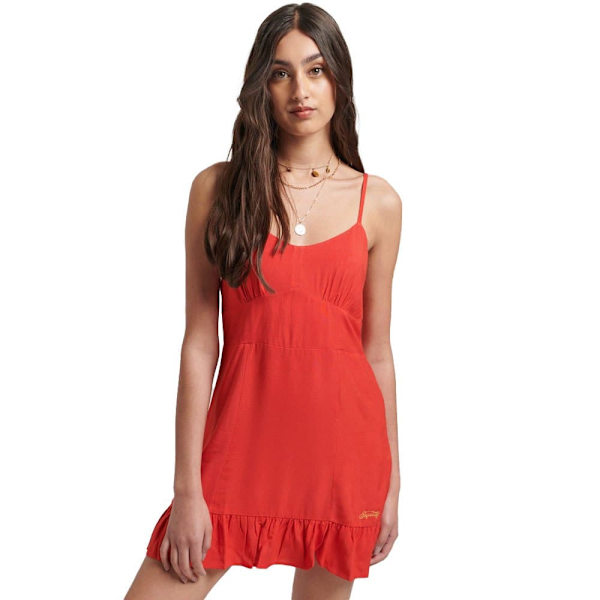 Superdry Klänning Vintage Cami Mini Röd M Kvinna