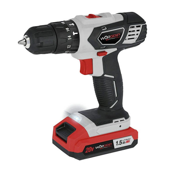 Worgrip Slagborrmaskinsbatteri 1.5ah 20v