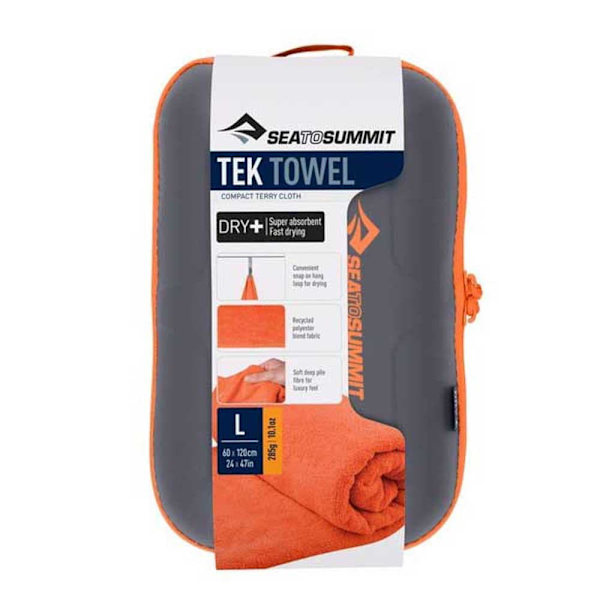 Sea To Summit Handduk Tek Xl Orange 150 x 75 cm