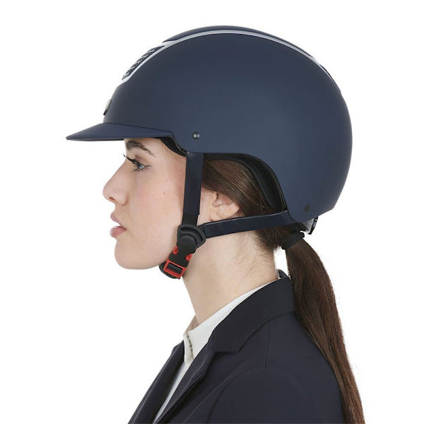 Equestro Hjelm Modello Eclipse Plain Matt Rowel Fitting  53-55 cm