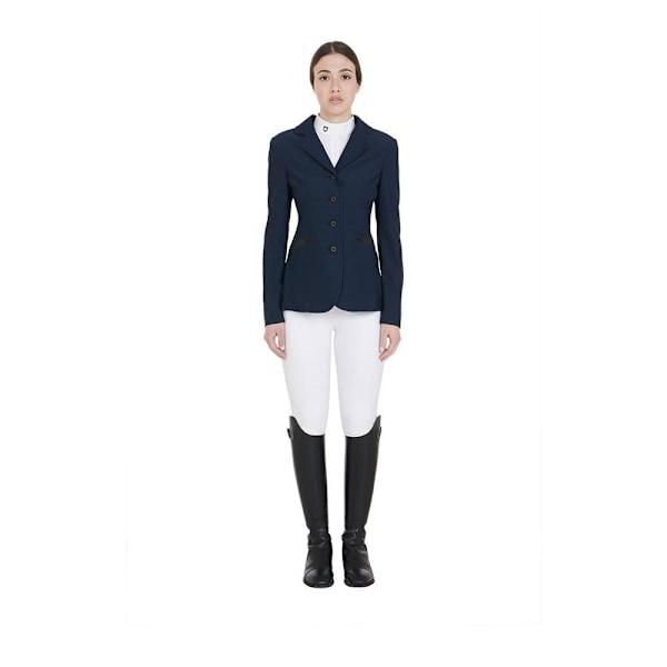 Equestro Perforated Jakke Blå L