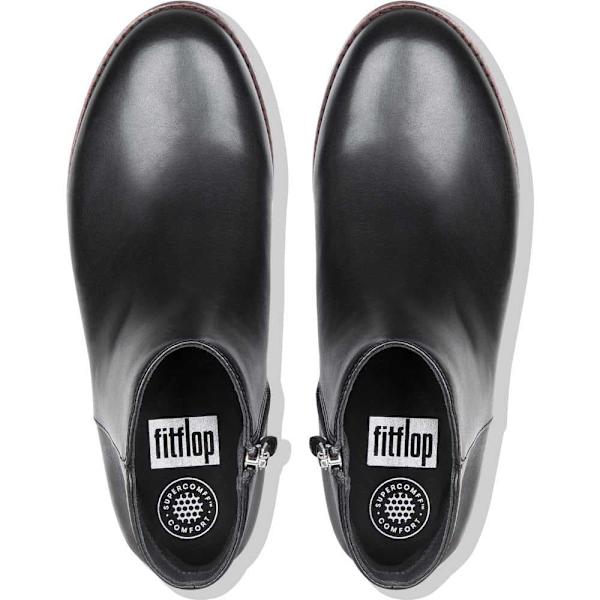 Fitflop Støvler Ziggy Zip Brun,Sort EU 36 Kvinde