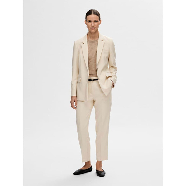 Selected Blazer Rita Classic Beige 40 Kvinna