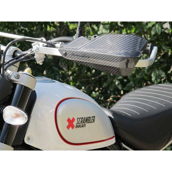 Barkbusters Carbon Håndbeskytter Triumph Bb-bcf-003-01-cf Grå