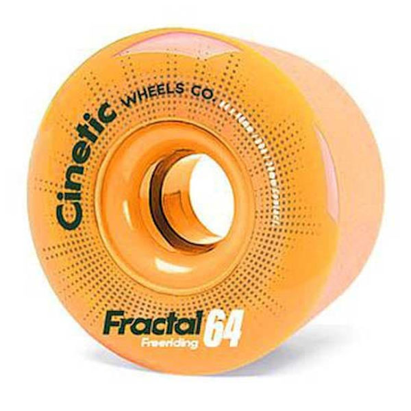 Cinetic Skridskor Hjul Fractal 80a Guld 64 x 46 mm