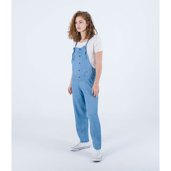 Hurley Romper Oceancare Chambray Blå M Kvinde
