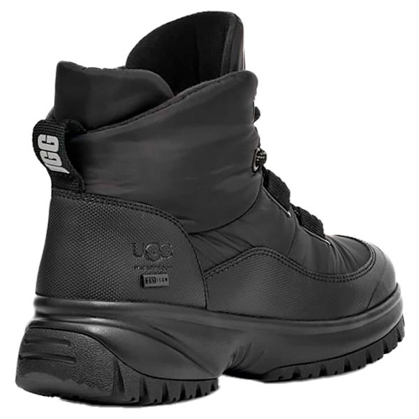 Ugg Stövlar Yose Puffer Lace Svart EU 38 Kvinna