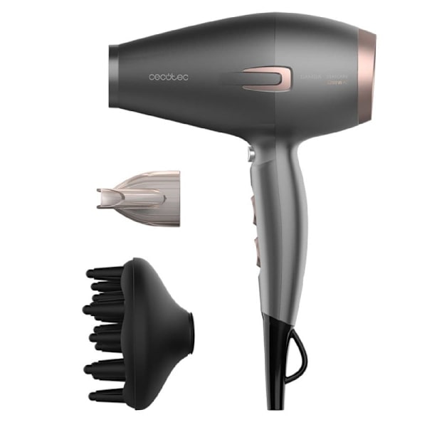 Cecotec Hårtørrer Ionicare 6000 Rockstar Essence Sort Grå