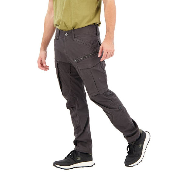 G-star Housut Rovic Zip 3d Straight Tapered Musta 38 / 32 Mies