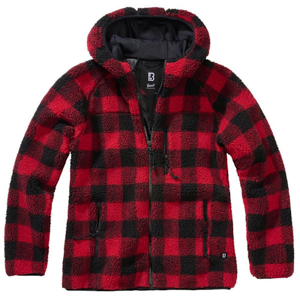 Brandit Teddy Jakke Rød 2XL Kvinde