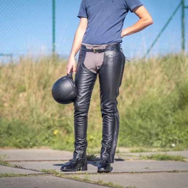 Dyon Full Chaps I Läder  2XL / Regular