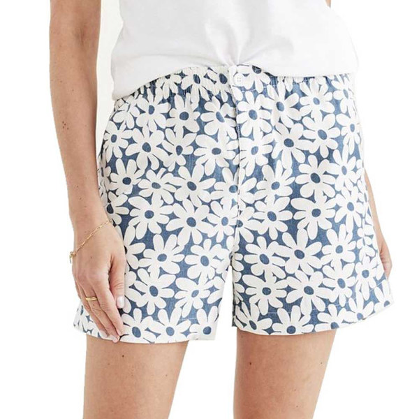 Dockers Shorts Casual Vit,Blå XS Kvinna