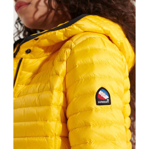 Superdry Jacka Core Down Padded Gul XS Kvinna