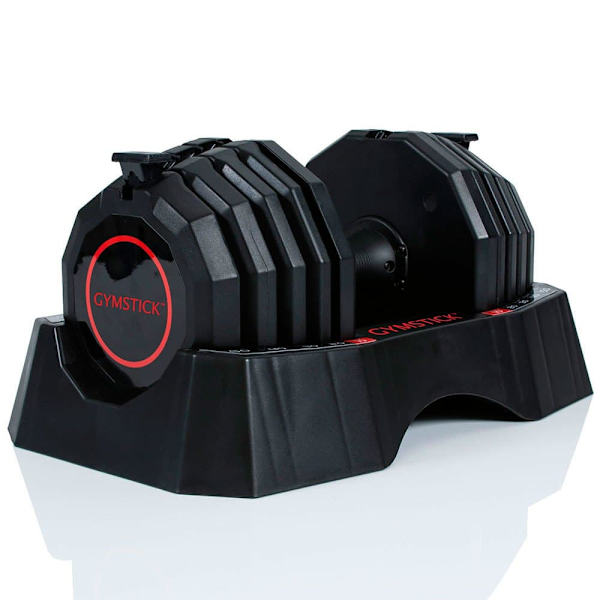Gymstick Quick-lock Dumbbell 22.5kg Musta 22.5 kg