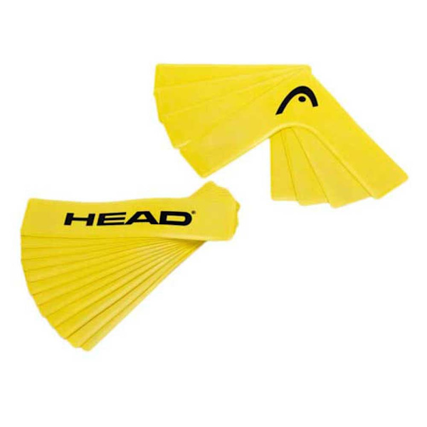 Head Racket Tuomioistuimen Merkit Reunat/ Keltainen