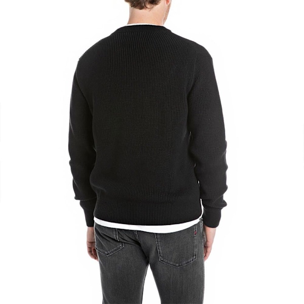 Replay Uk4722.000.g23788 Trøje Sort S Mand