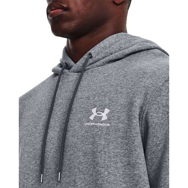 Under Armour Hættetrøje Essential Fleece Grå L / Regular Mand