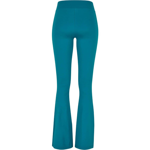 Urban Classics Recycled Flared High Waist Leggings Grøn 4XL Kvinde