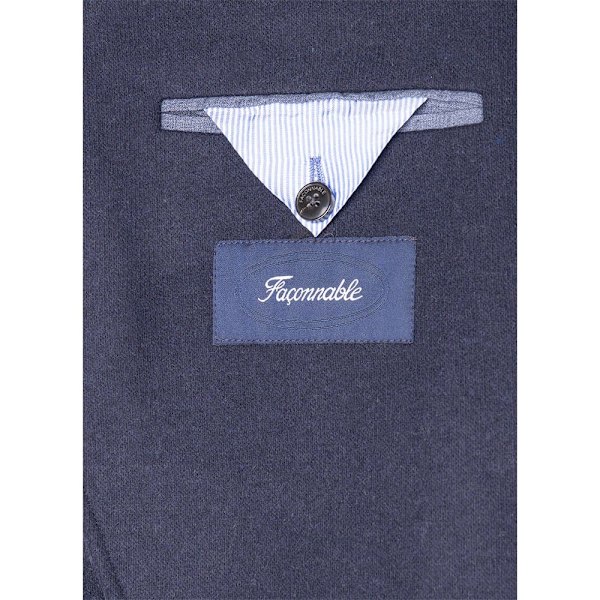 FaÇonnable Täcka Jersey Wool Blå 56 Man