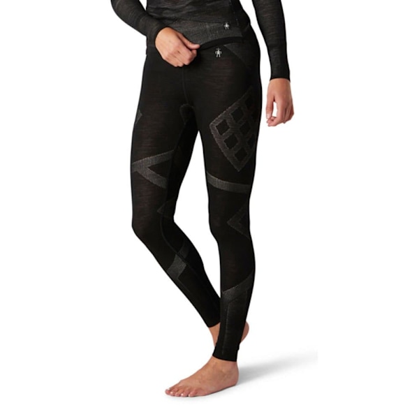 Smartwool Baslager Byxor Intraknit Thermal Merino Base Layer Svart M Kvinna