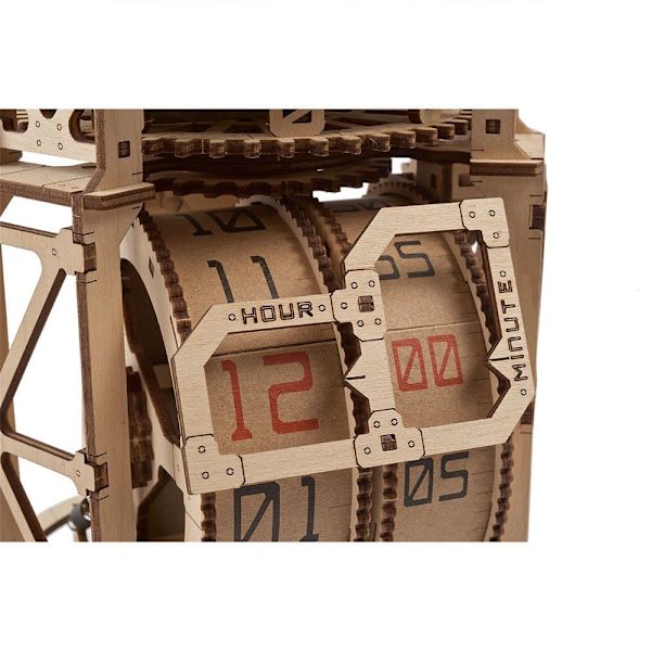 Ugears Sky Watcher Mekanisk Træmodel Tourbillon Gylden