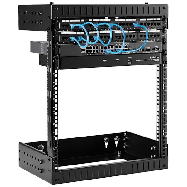 Startech Rack 12u Wall Open Adjustable Svart
