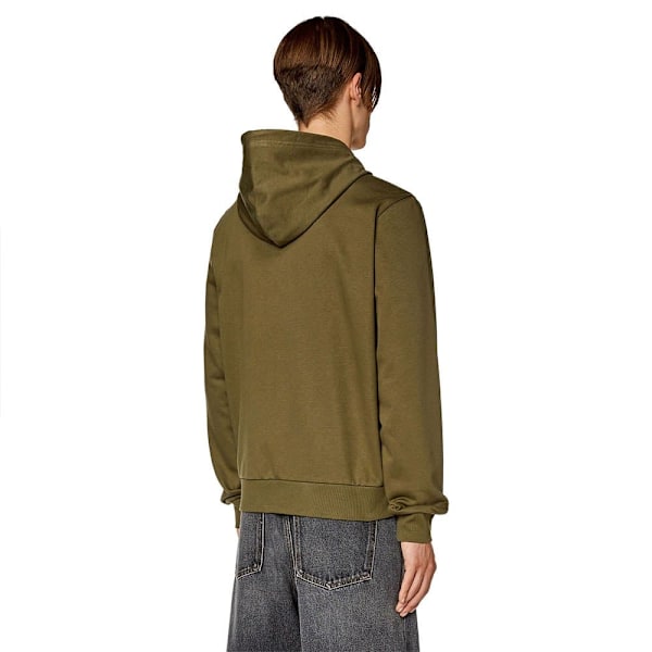 Diesel Sweatshirt Med Fuld Lynlås Ginn K10 Grøn S Mand