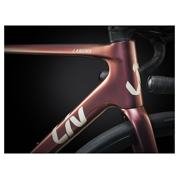 Liv Langma Advanced 1-pc 105 Di2 Rd-r7150 2025 Maantiepyörä Hopeinen M
