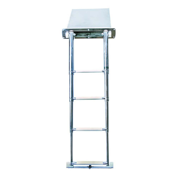 Oem Marine 3030383 3 Trin Rustfri Stål Stige Transparent