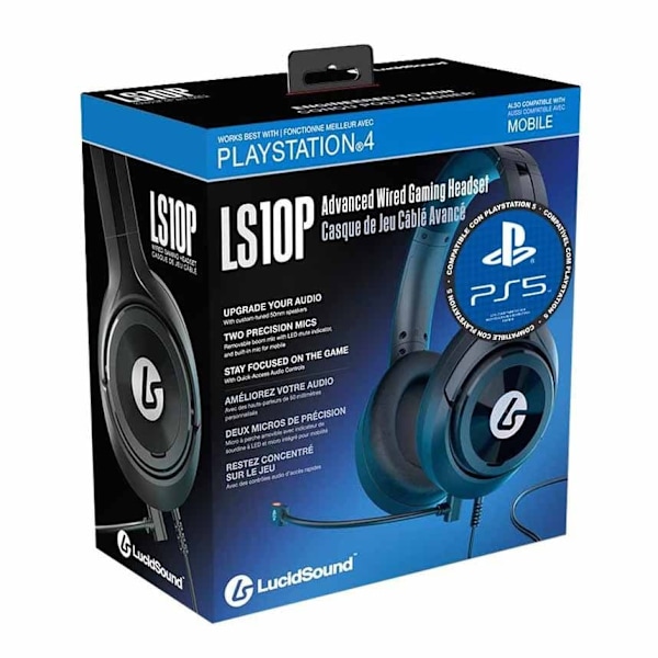 Lucidsound Gaming Headset Ls10p Sort