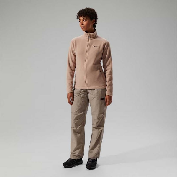 Berghaus Prism Ia Fleecejacka Med Dragkedja Beige 18 Kvinna