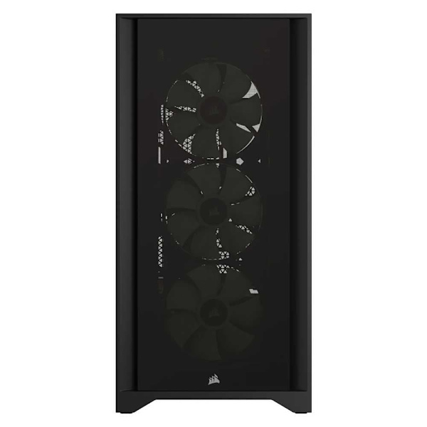 Corsair Tower Case Icue 4000x Tempered Glass Musta