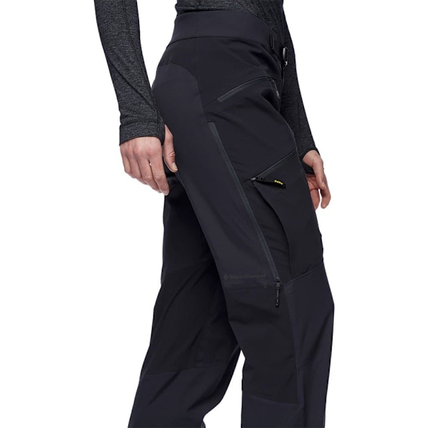 Black Diamond Bukser Dawn Patrol Hybrid Sort L Kvinde