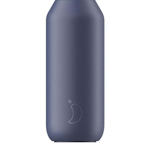 Chilly Serie 500ml 2 Hval Termisk Flaske Transparent,Grå